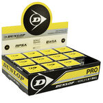 Squashové Míčky Dunlop Pro doppelgelb 1er